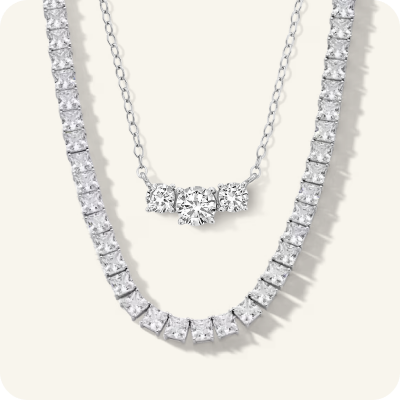 SHOP CUBIC ZIRCONIA NECKLACES