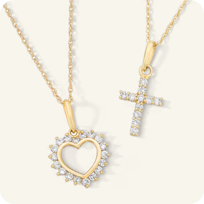 SHOP DIAMOND NECKLACES