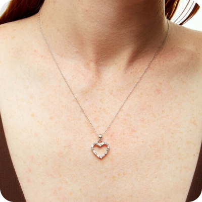 SHOP HEART NECKLACES