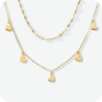 SHOP GOLD NECKLACES 