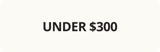 Under $300