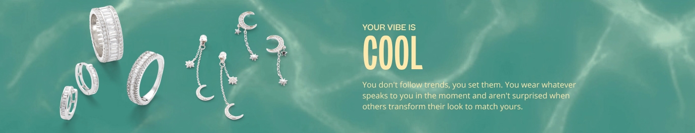 Your vibe is cool. You don't follow trends, you set them. You wear whatever speaks to you in the moment and aren't surprised when others transform their look to match yours.